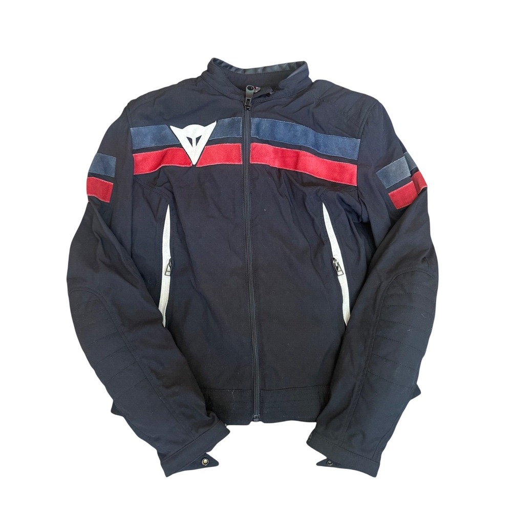Dainese Womens Motorcycle Jacket EU 48 Size L Armored Textile Protective